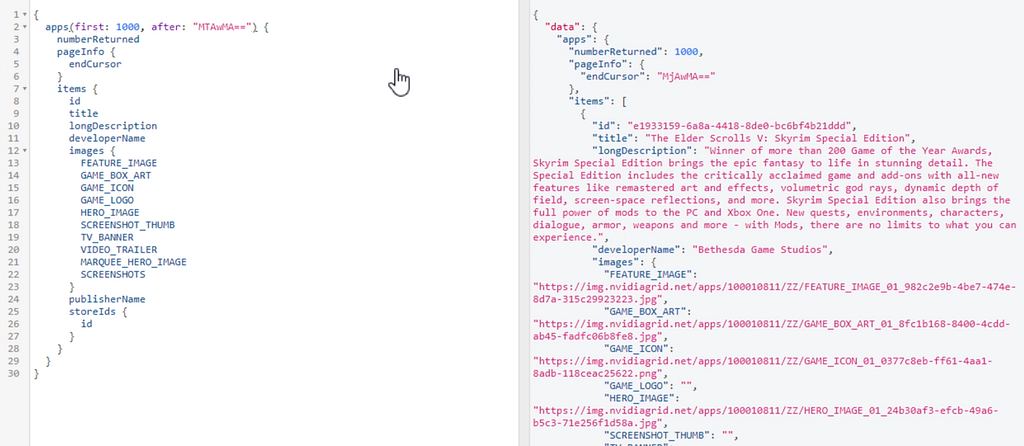 GraphQL after argument