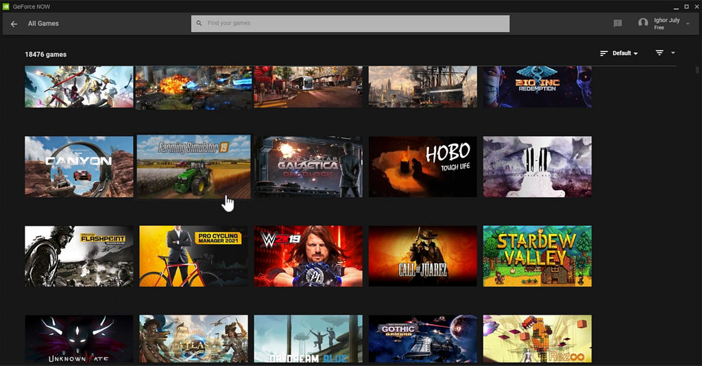 18476 games