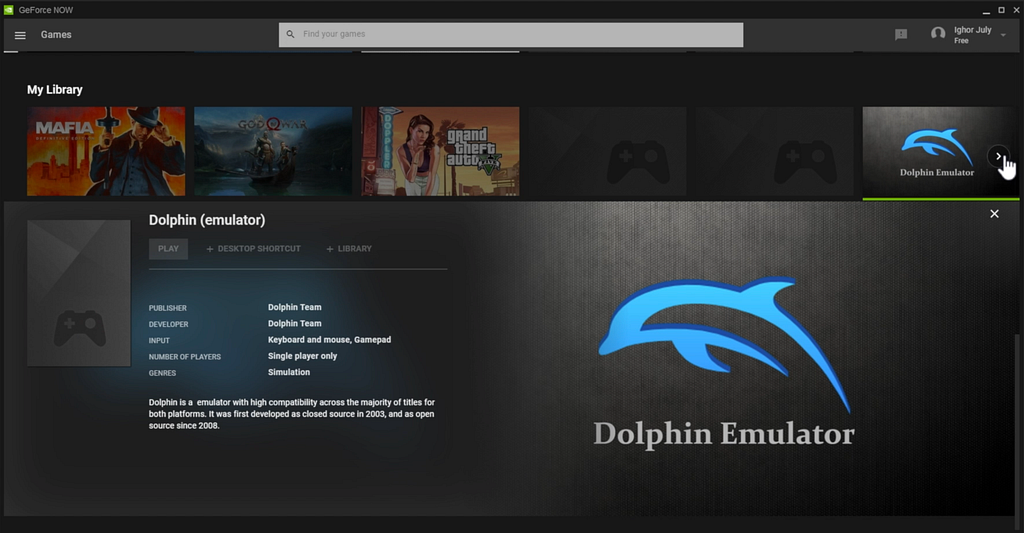 Dolphin Emulator